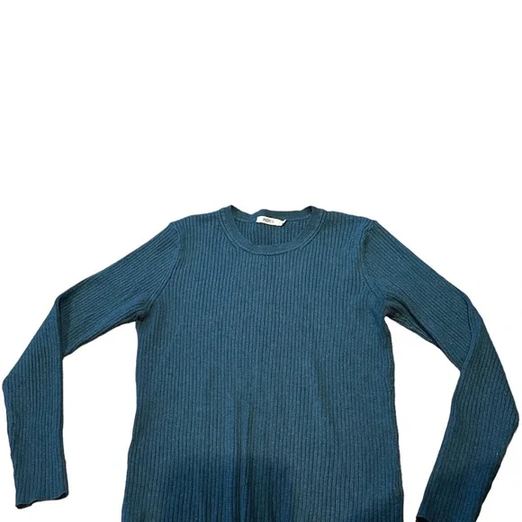 💚Long Sleeve Ribbed Sweater - Picture 2 of 5